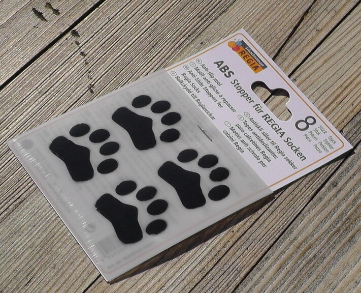 ABS anti-slip paws for socks 8 pieces
