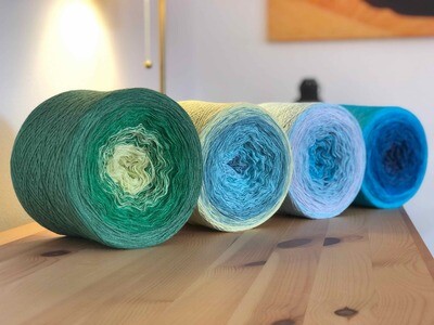 Woolpedia® Colors Inselglück - series - (modal) Lace - 2ply 12000m