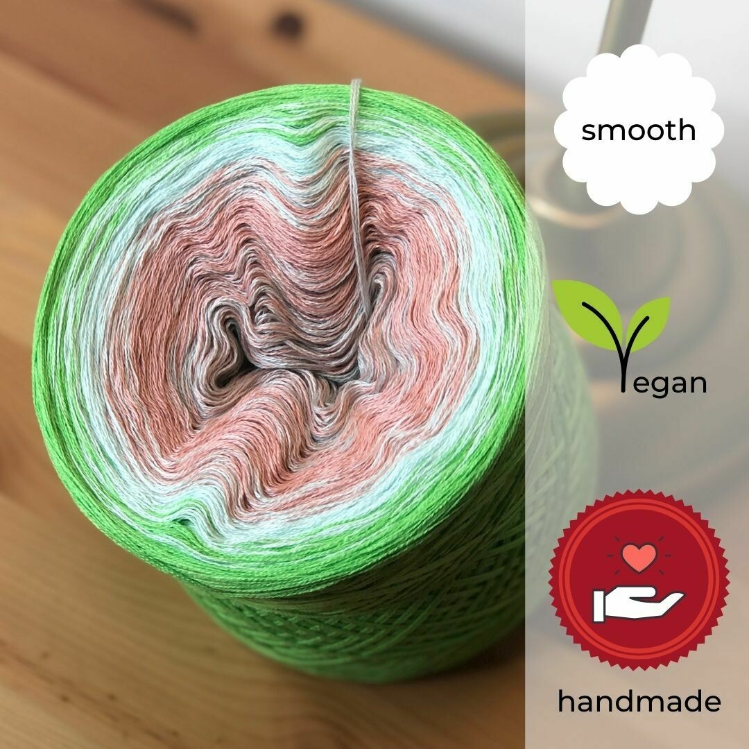 Woolpedia® Colors Bamboo Forest gradient yarncake (cotton-mix)