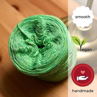 Woolpedia® Colors Irish Meadow glitter gradient yarncake (cotton-mix)