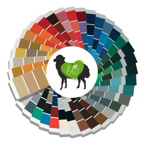Woolpedia® Colors organic custom gradient yarncake (extra fine Merino)