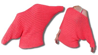 Valentine pullover crochet pattern video & PDF