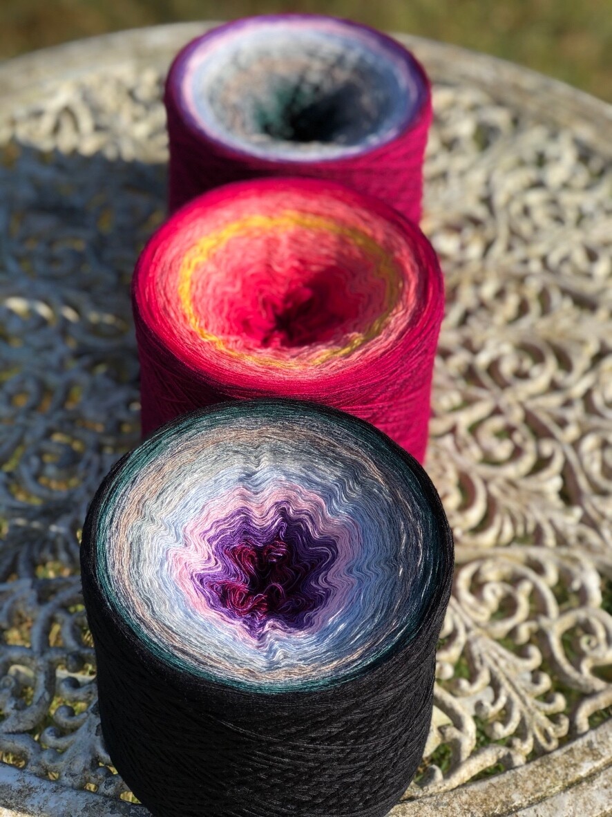Woolpedia Colors Hilja CAL yarn series - Happy Sunday Morning - 6000m (modal)
