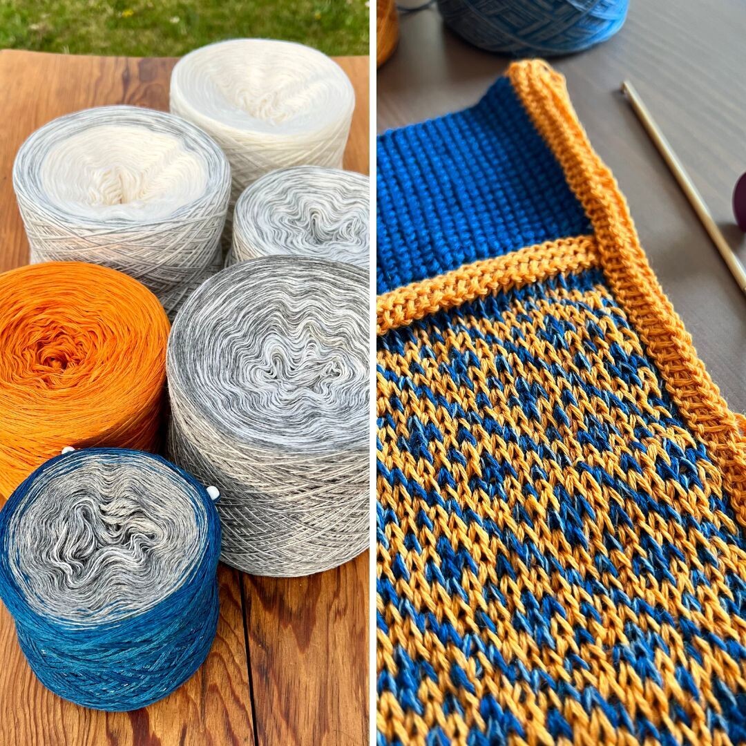 Bundle: PDF & Woolpedia® Colors Community TCAL yarn series - 6000m (Organic Merino)
