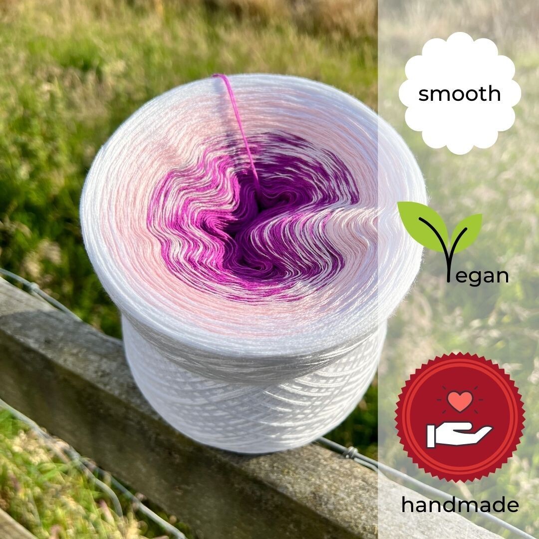 Woolpedia Colors Violetta gradient yarncake (cotton-mix)