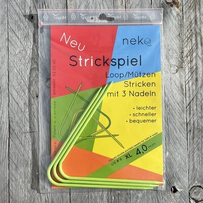 Neko XL double pointed needles for hats, cawls and sleeves