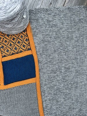 Community TCAL tunisian crochet pattern - video & PDF