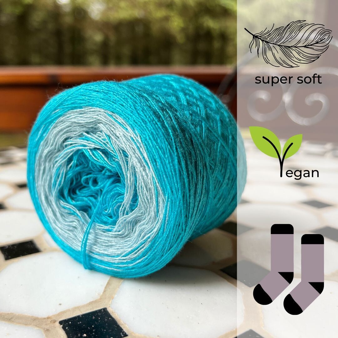 Woolpedia Socks Sky - modal gradient sock yarn