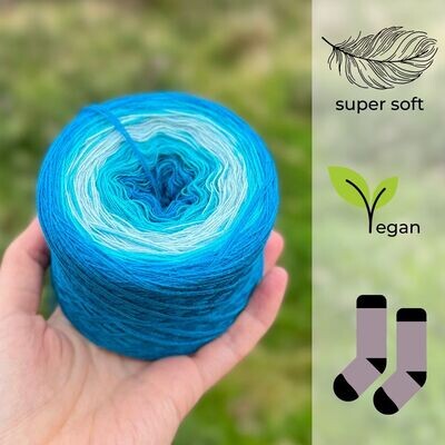 Woolpedia Socks Eismeer - modal sock yarn