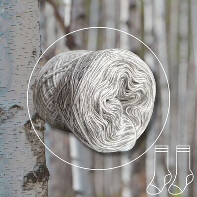 Woolpedia Socks Birke - organic designer sock yarn (Merino extra fine)