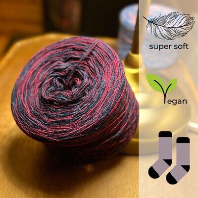Woolpedia Socks Blueberry Nights - modal designer sock yarn