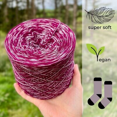 Woolpedia Socks Kirschstrudel - modal designer sock yarn