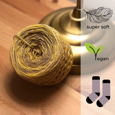Woolpedia Socks Banana - modal designer sock yarn