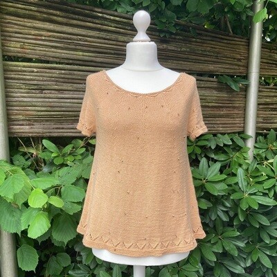 Round yoke shirt TwinkleZ