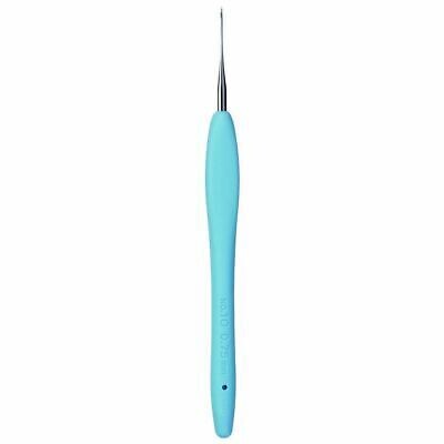 Clover Amour crochet hook with soft grip, Size: 0.75 mm