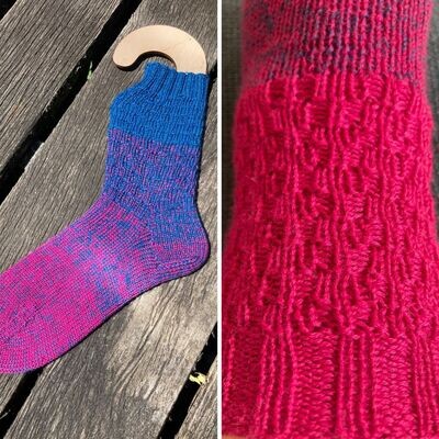Sock stitch pattern