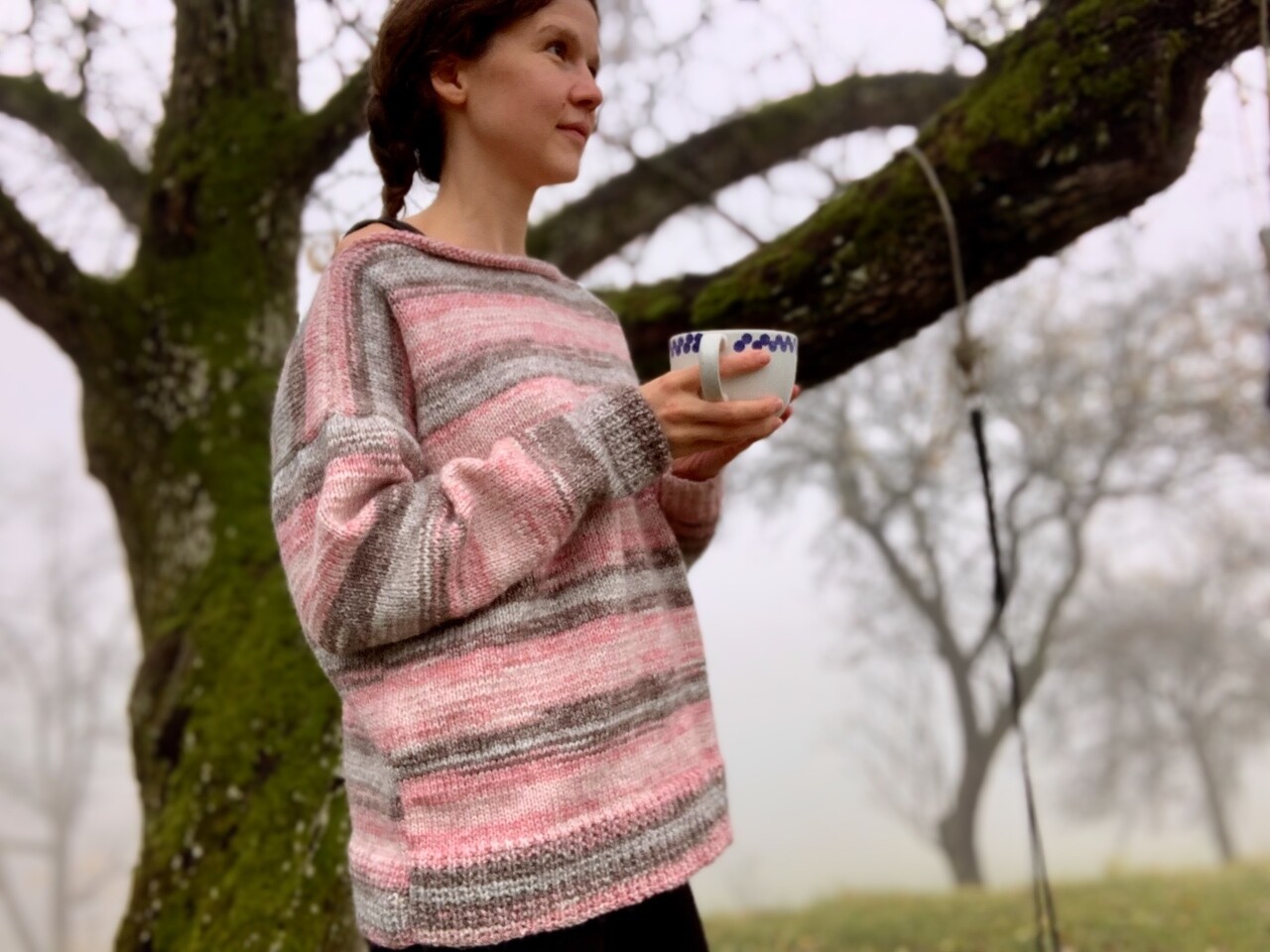 Gründl Mohana cosy sweater PDF knitting tutorial