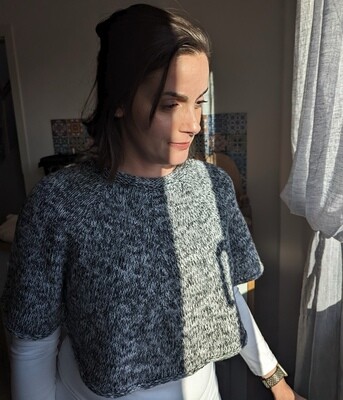 Salt &amp; Pepper Poncho