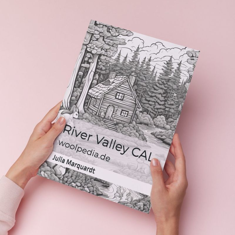 Booklet Blanket CAL &quot;River Valley&quot; crochet tutorial - Woolpedia