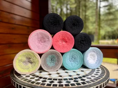 Woolpedia Colors Sound of the Ocean - full yarn set - (modal) Lace - 26100m