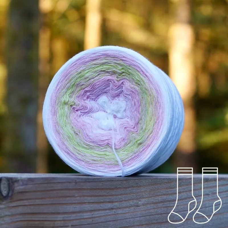 Woolpedia Socks Minty Swirl - modal gradient sock yarn