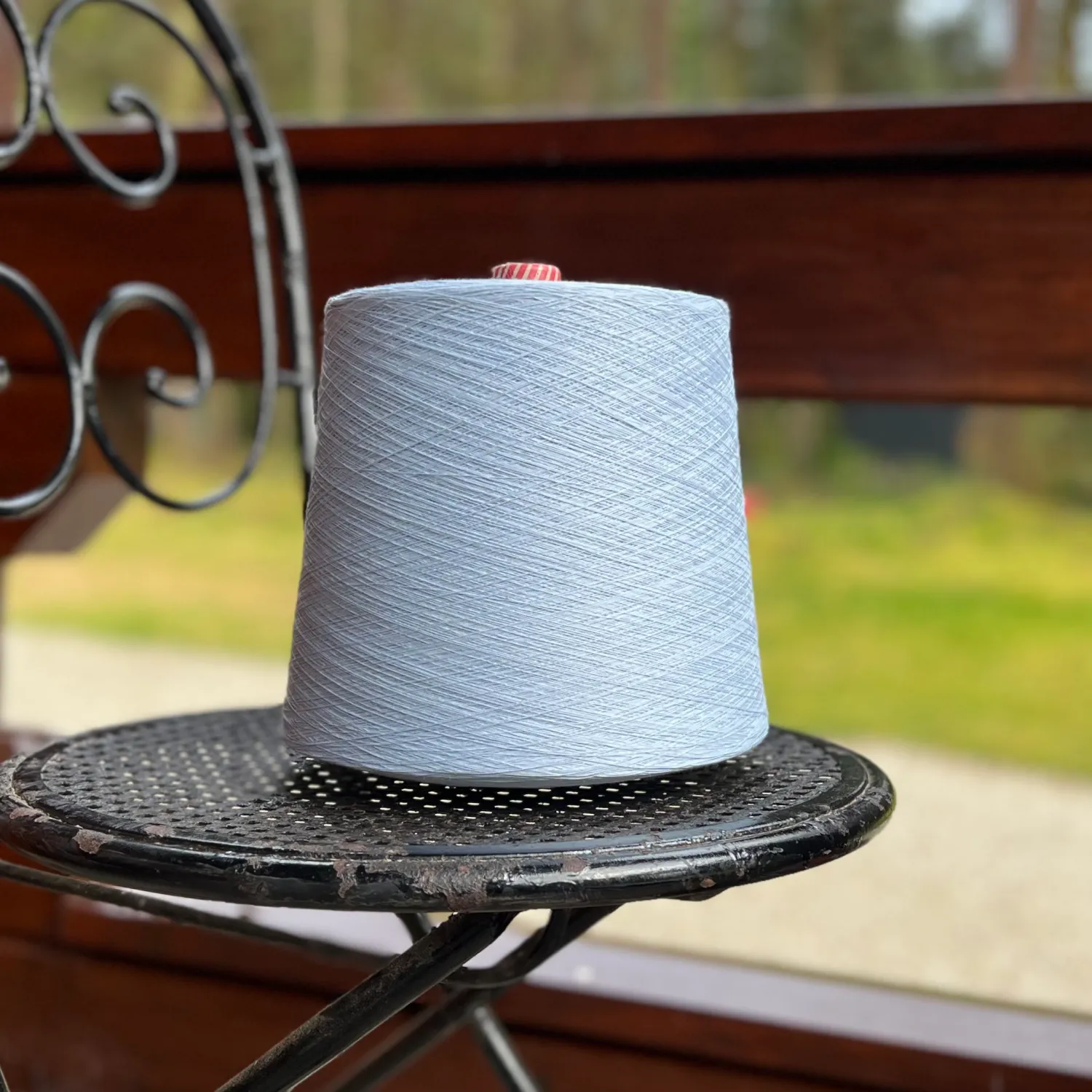 Organic cotton cone yarn 50/3 Medusa (543) - knitting machine yarn
