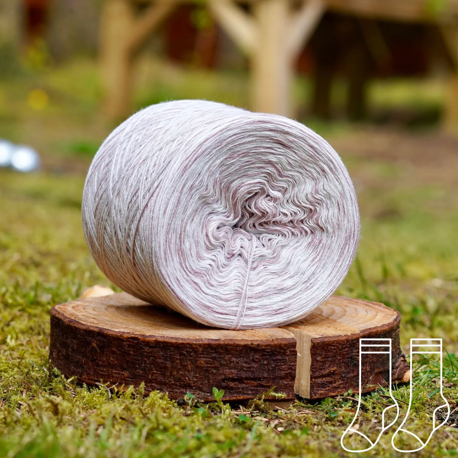 Woolpedia Socks Puderzart - modal designer sock yarn 4ply