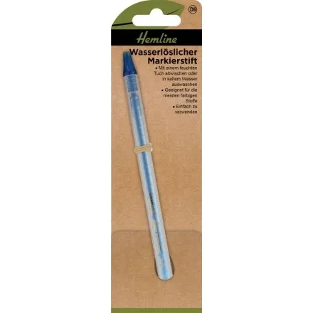 Hemline Fabric Marker Water Soluble - Marking &amp; Drawing on Fabrics Made Easy!