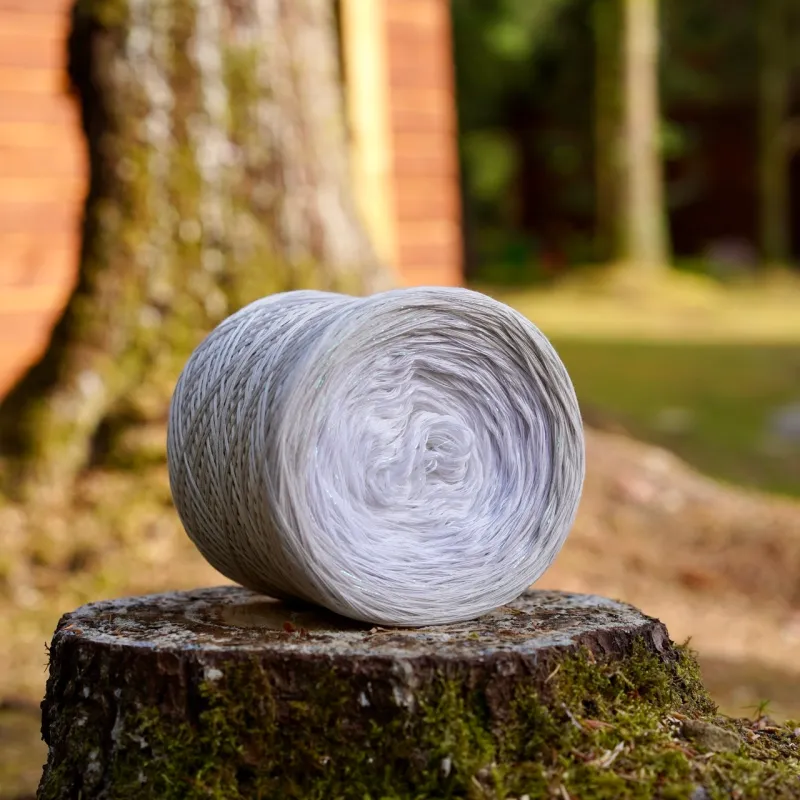 Woolpedia Colors Alpine Magic glitter gradient yarncake (organic cotton)