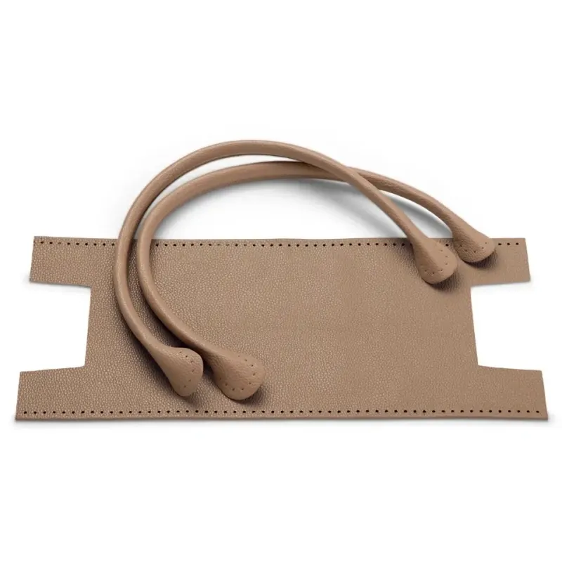Prym faux-leather bag bottom Caroline beige 21 x 12 x 6 cm