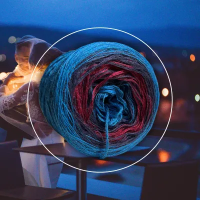Woolpedia Colors Romantic Nights Farbverlaufsgarn (Bio Merino Extrafein)