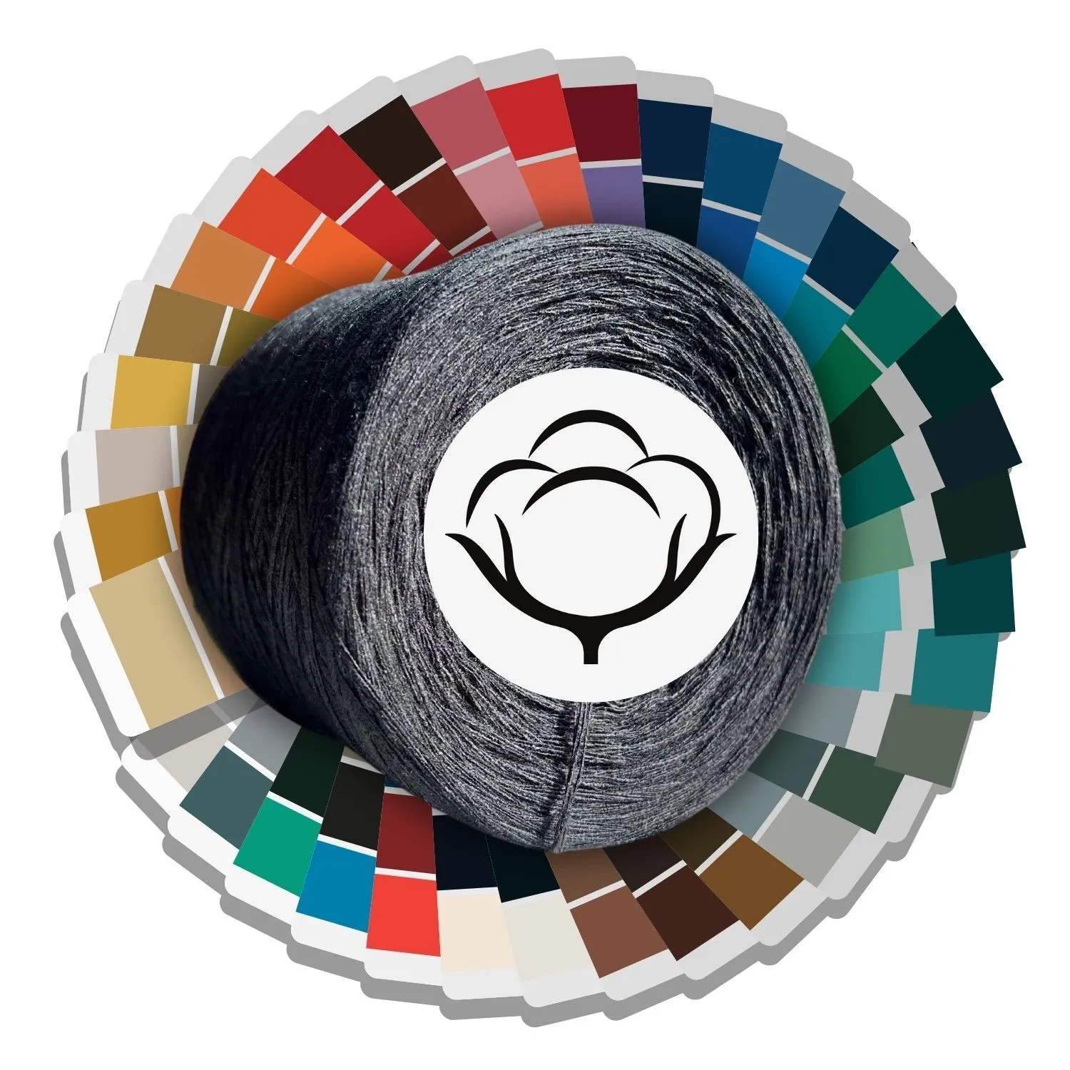 Woolpedia single color yarncake (cotton-mix)