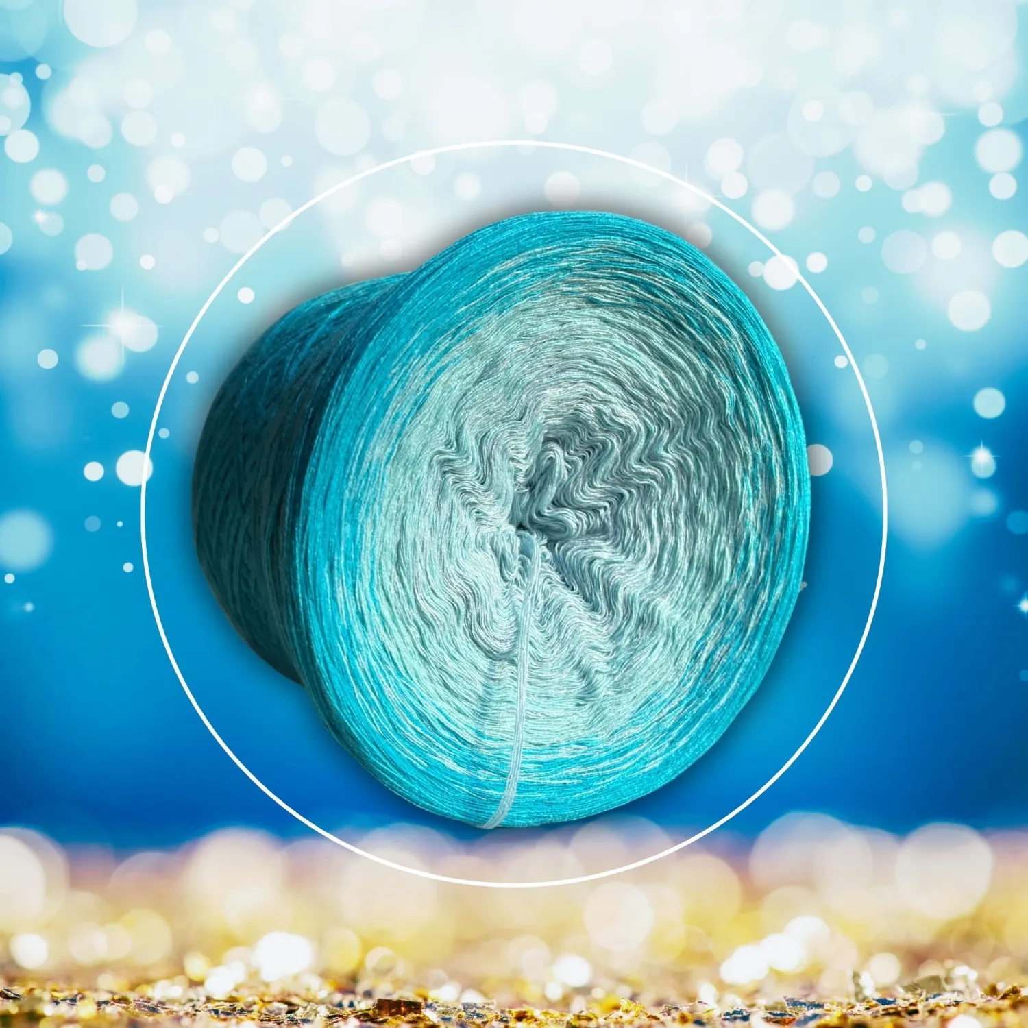 Woolpedia Colors Polar Magic gradient yarncake (modal)