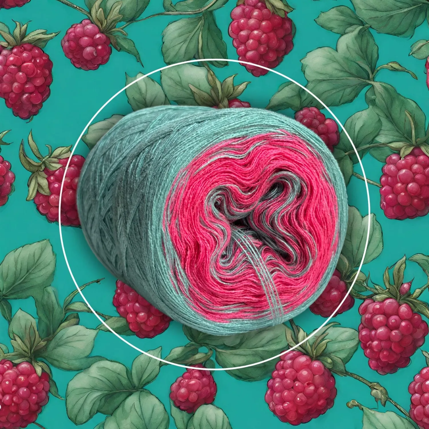 Woolpedia Colors Berrylicious gradient yarncake (modal)