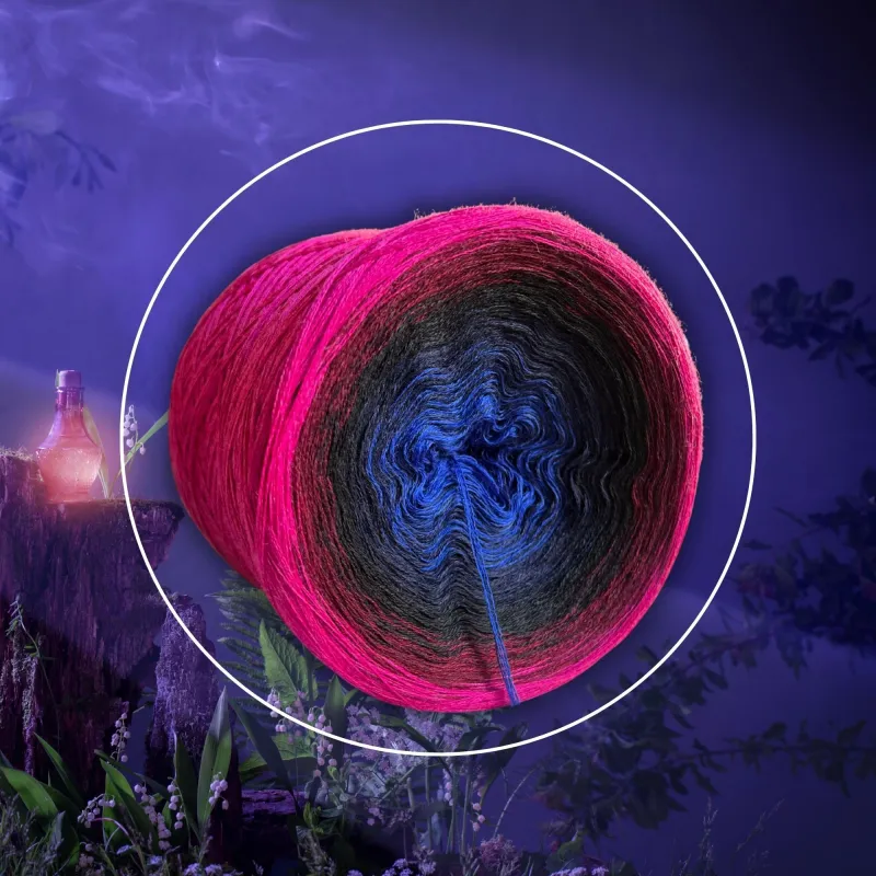 Woolpedia Colors Morben organic gradient yarncake (Merino extra fine)