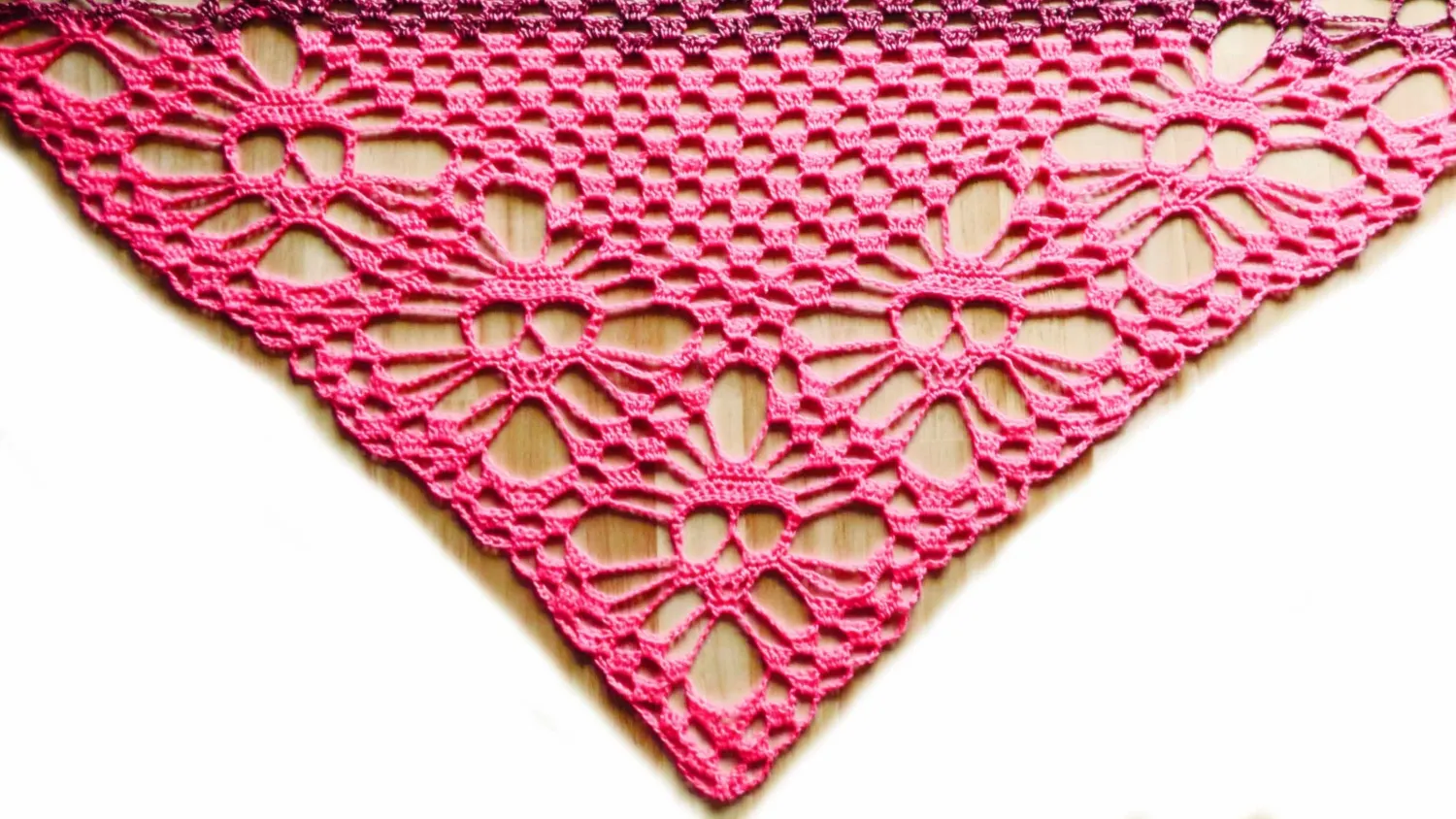 Skull shawl crochet pattern video &amp; PDF