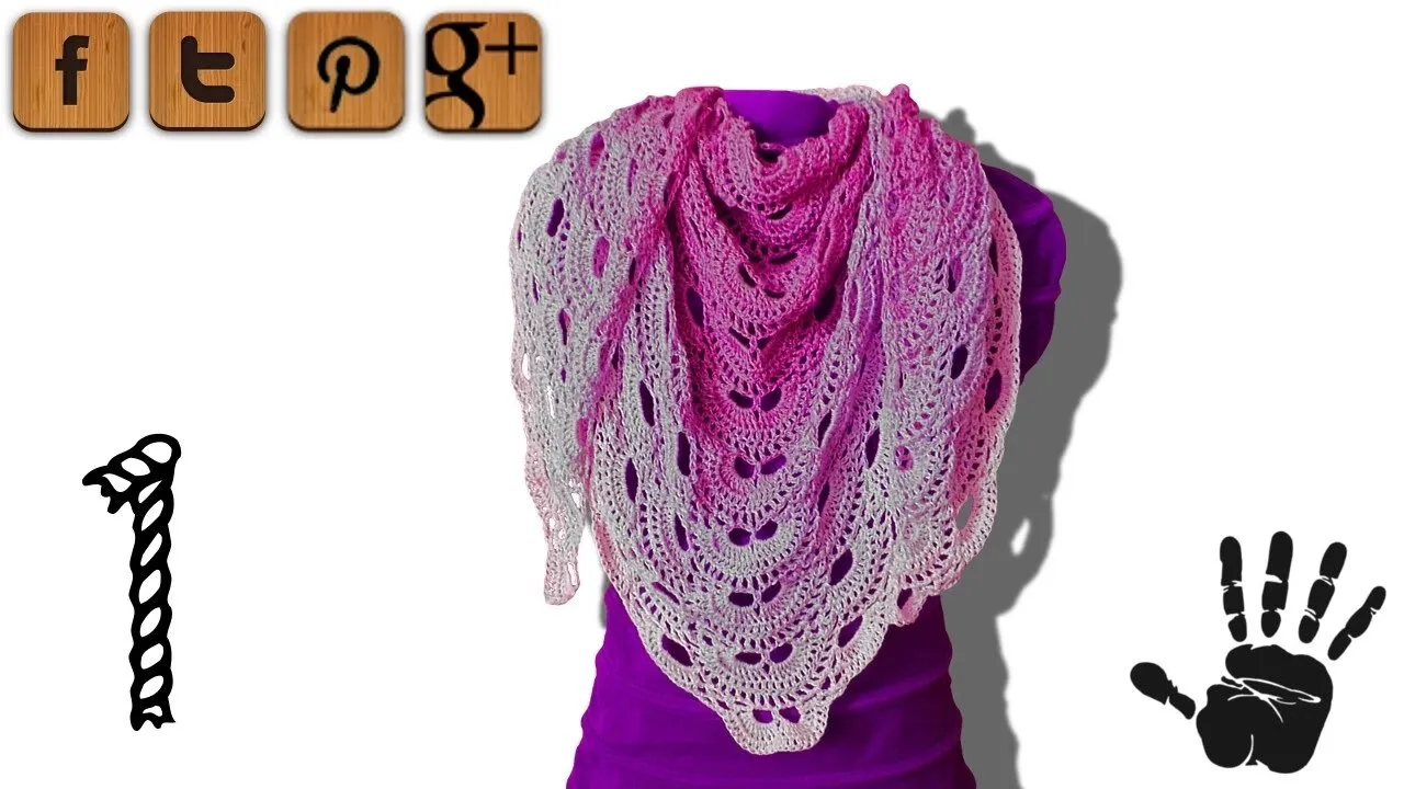 virustuch-h-kelanleitung-video-pdf for Free Printable Crochet Virus Shawl Pattern Virustuch Häkelanleitung Video & PDF for Free Printable Crochet Virus Shawl Pattern