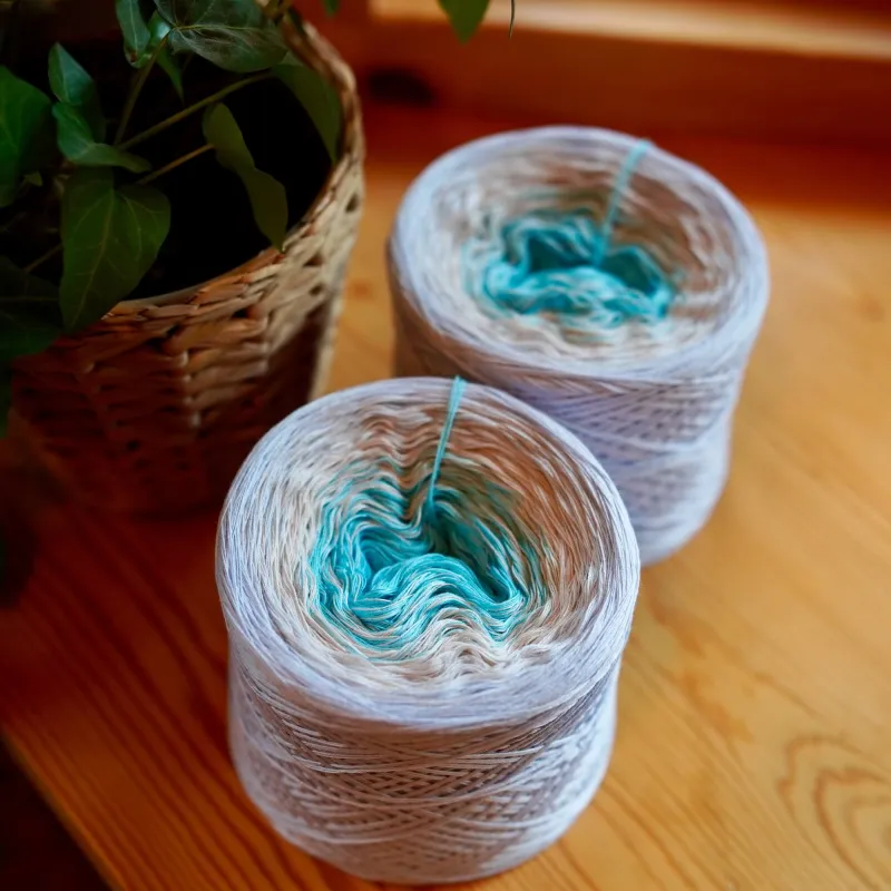 Woolpedia Colors Dreiklang gradient yarncake (cotton-mix)