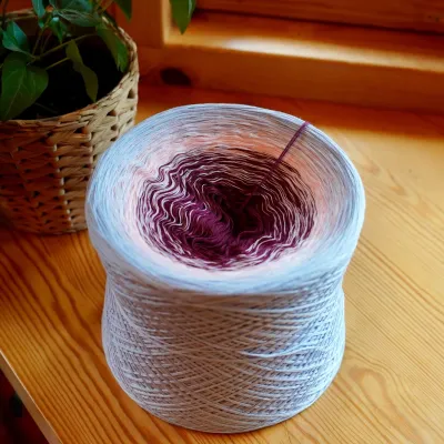 Woolpedia Colors Pfirsichblüte gradient yarncake (cotton-mix)