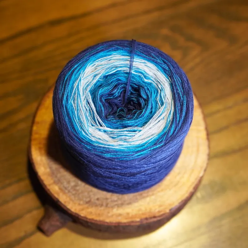 Woolpedia Colors Poseidons Garten gradient yarncake (modal)