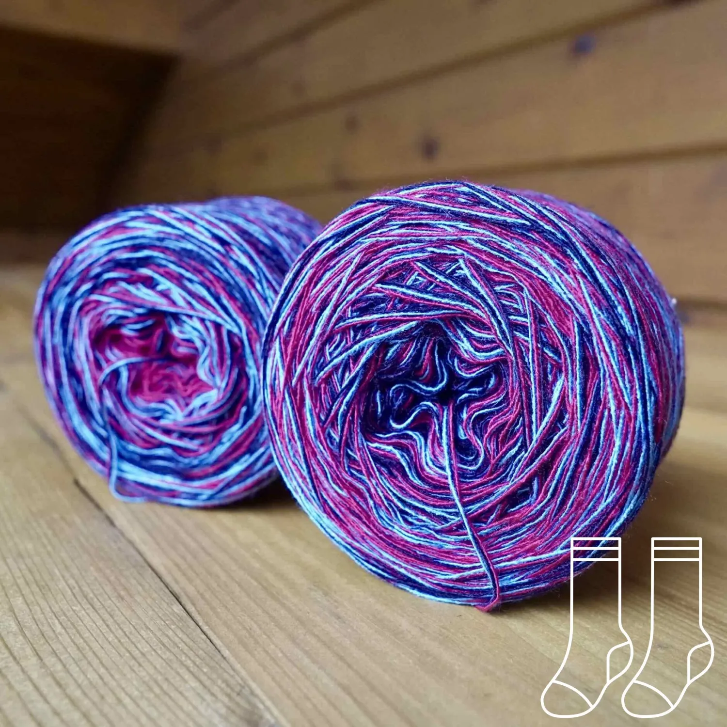 Woolpedia Socks Indigo - modal designer sock yarn