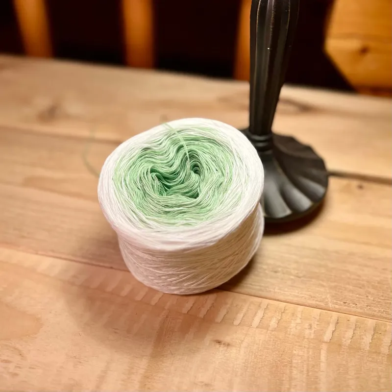 Woolpedia Colors Grüner Tee gradient yarncake (cotton-mix)