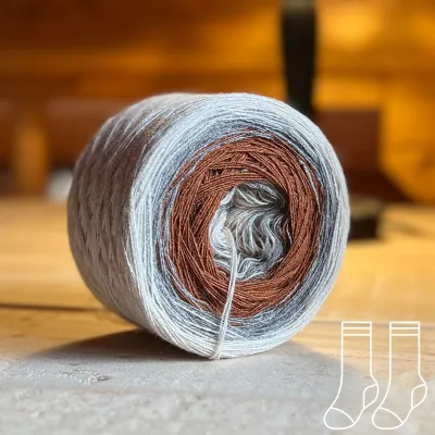 Woolpedia Socks Knusper-Knäuschen - modal gradient sock yarn