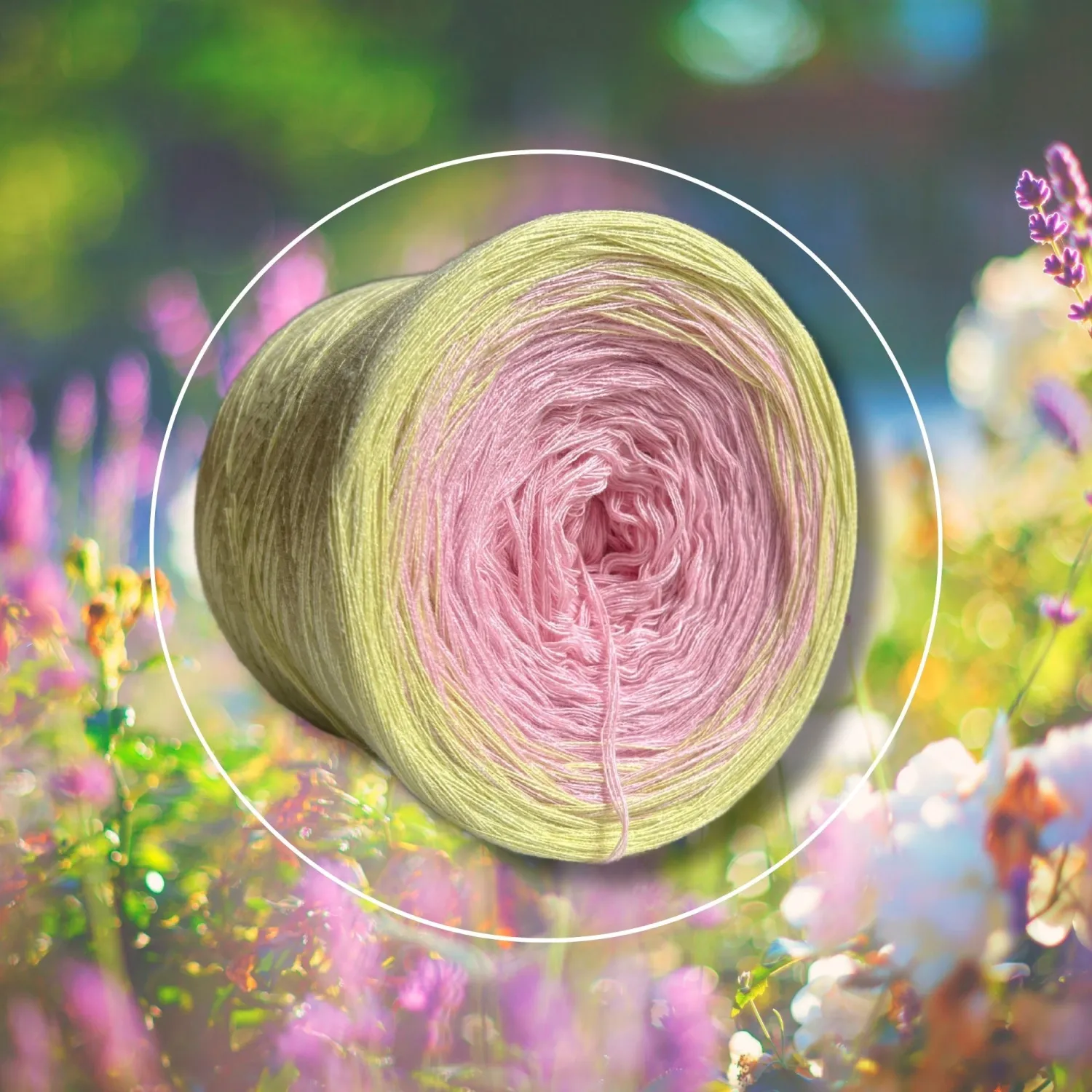 Woolpedia Colors Romance gradient yarncake (modal)