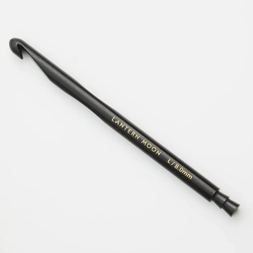 Lantern Moon wooden crochet hook