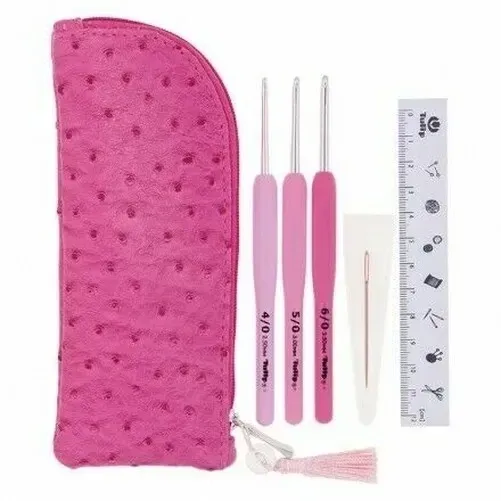 Tulip Etimo Rose crochet hooks kit 2.5 - 3.5 mm / US 8/0 - 10.5/0