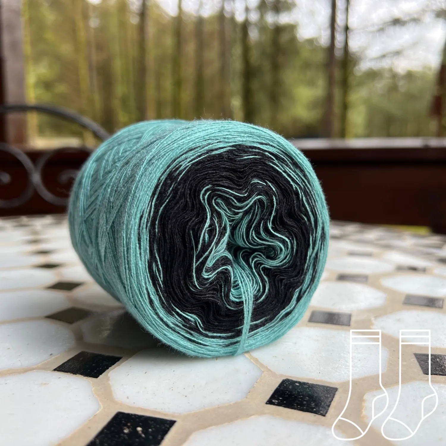 Woolpedia Socks Kopangtoe - modal gradient sock yarn