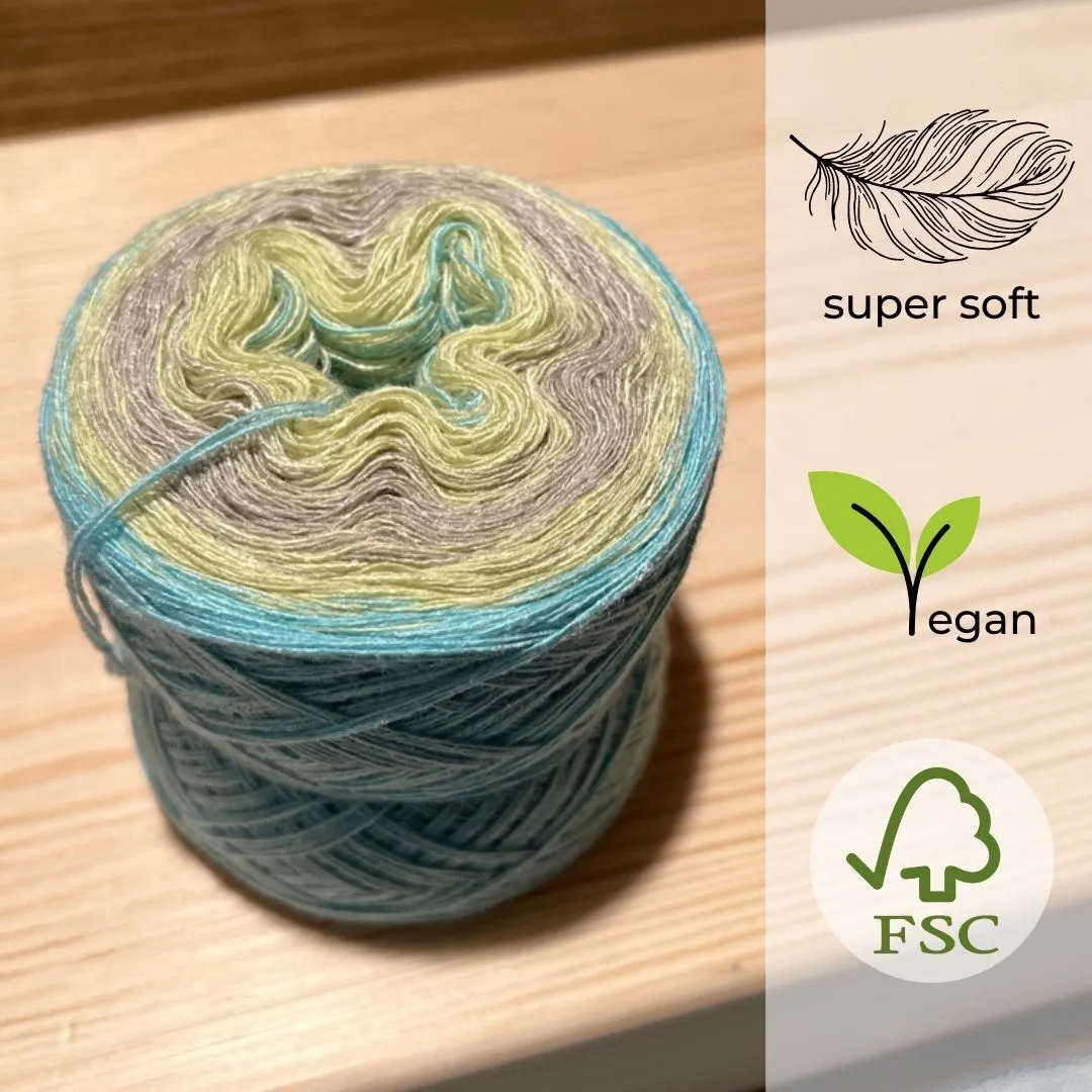 Woolpedia Colors Waldlichtung gradient yarncake (modal)