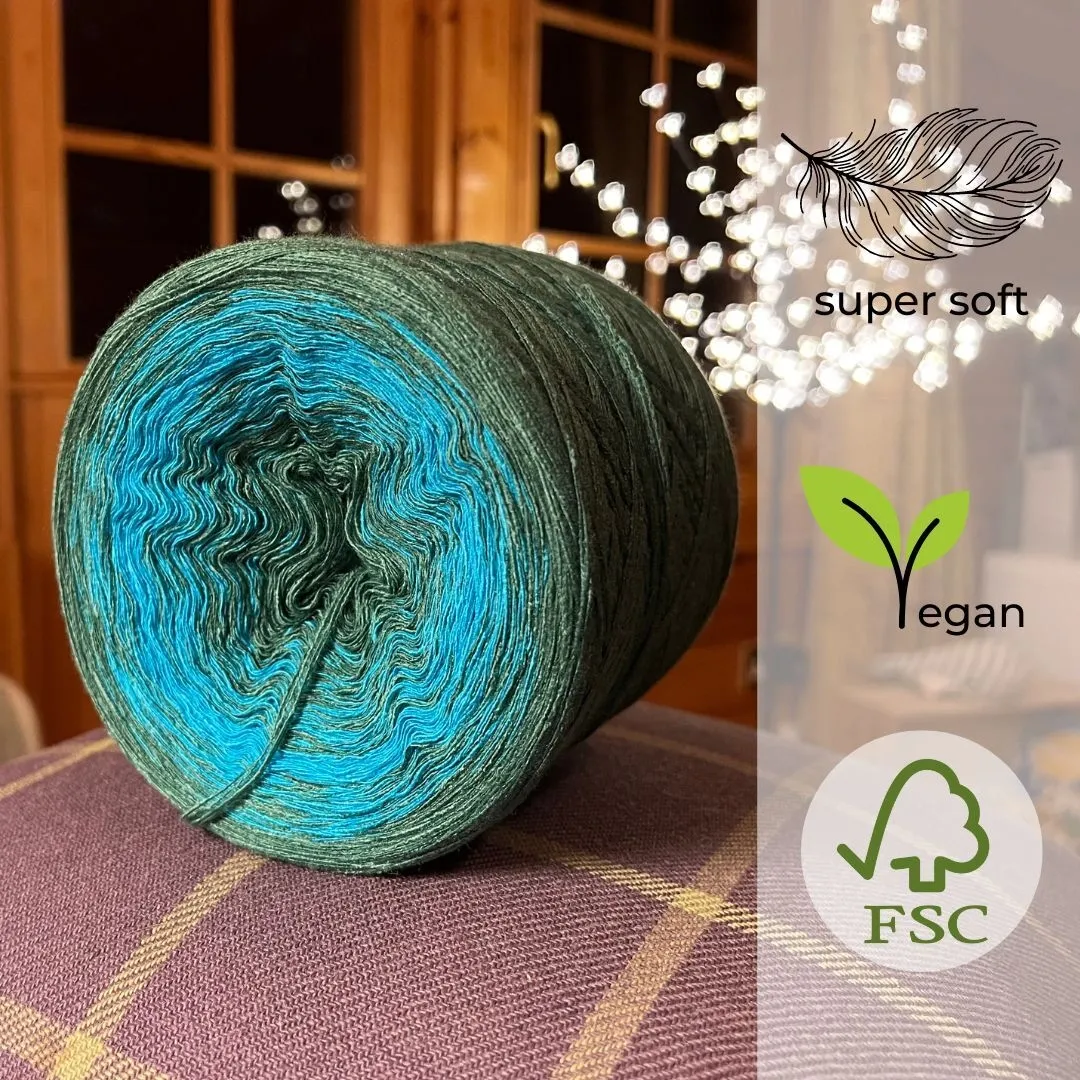 Woolpedia Colors Wassermann gradient yarncake (modal)