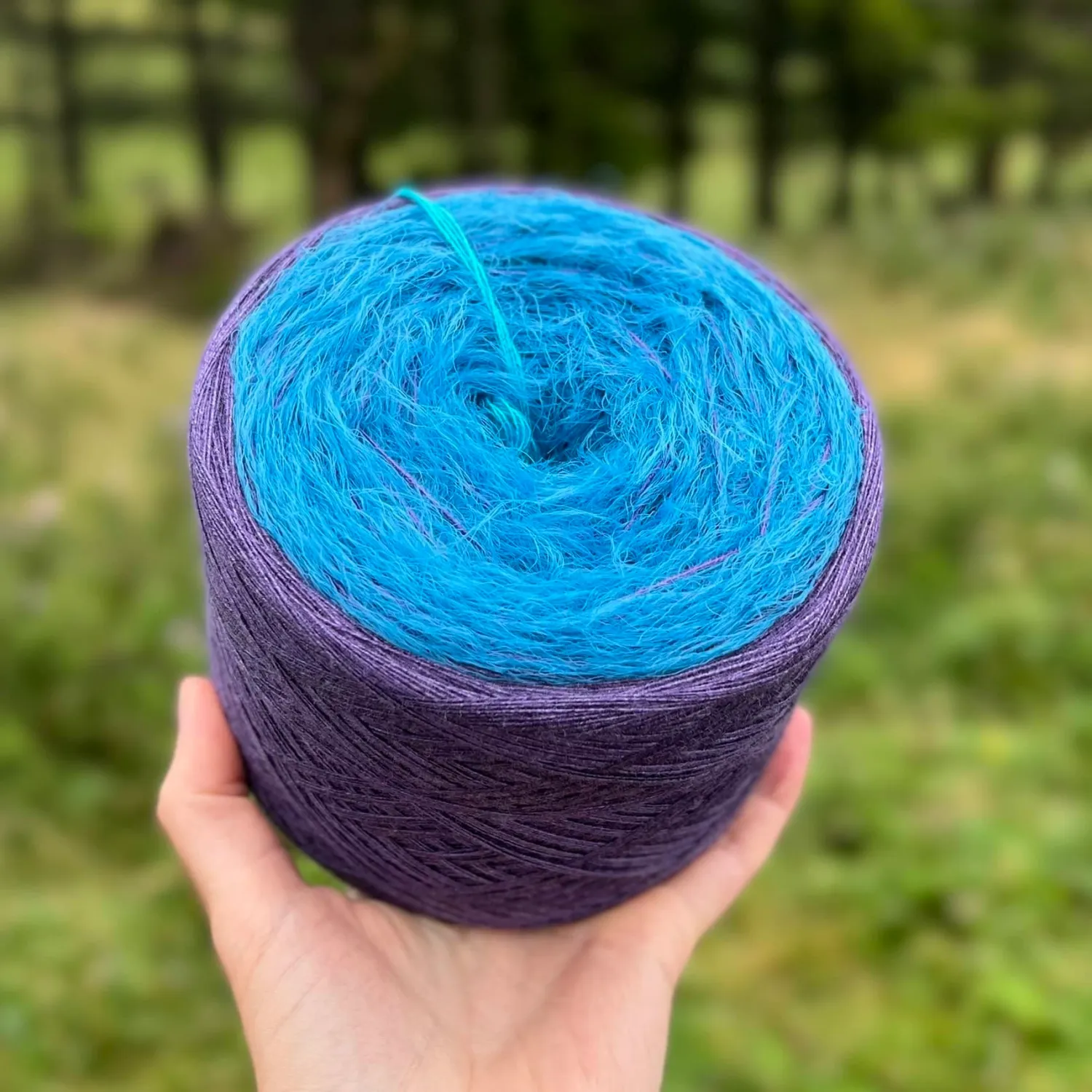 Woolpedia Milano Nautilus 4ply fluffy yarncake (modal)